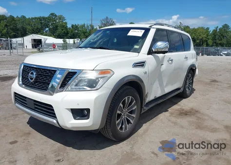 2017 Nissan Armada Sl z USA, uszkodzony, nr VIN JN8AY2ND7H9000996